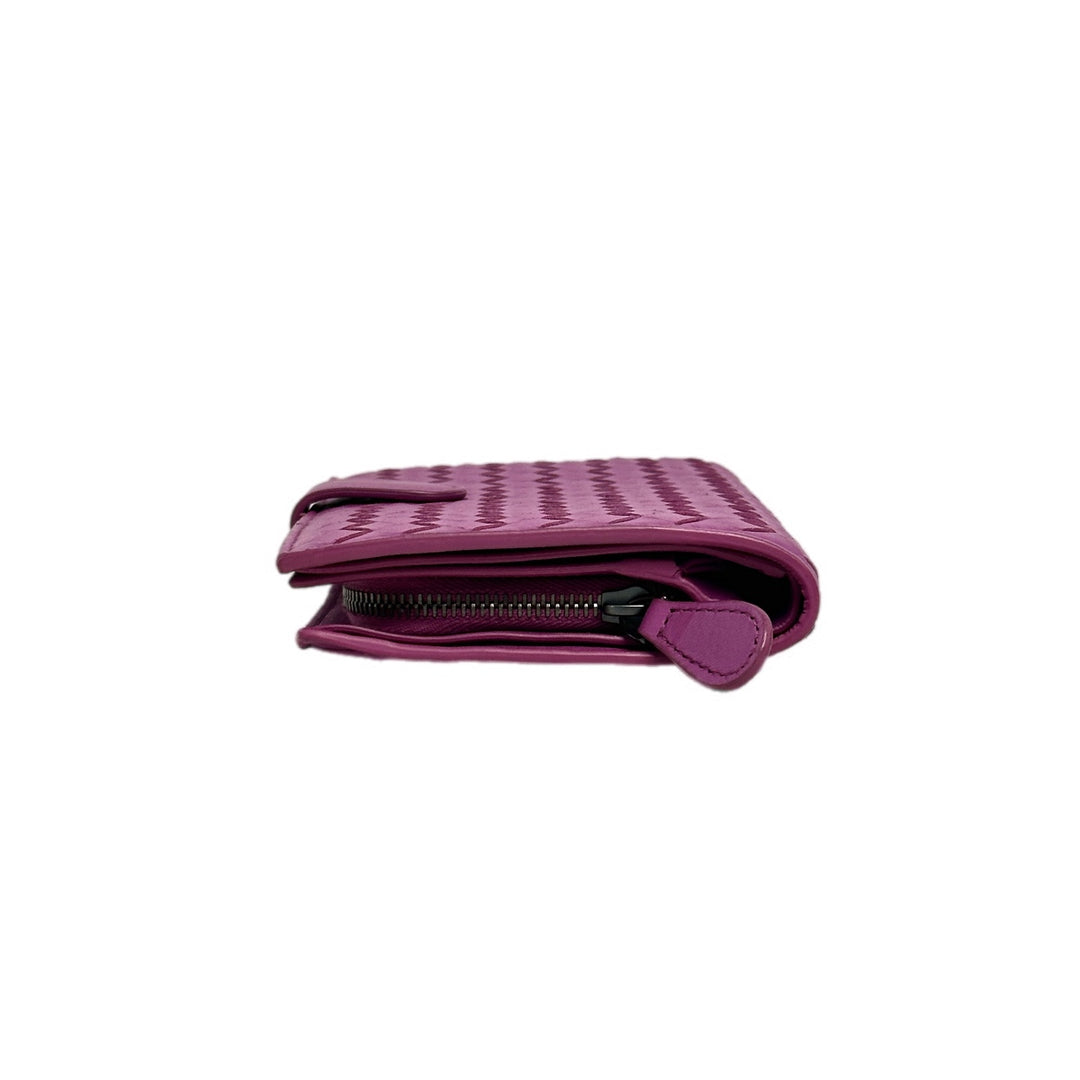 Bottega Veneta Purple Wallet