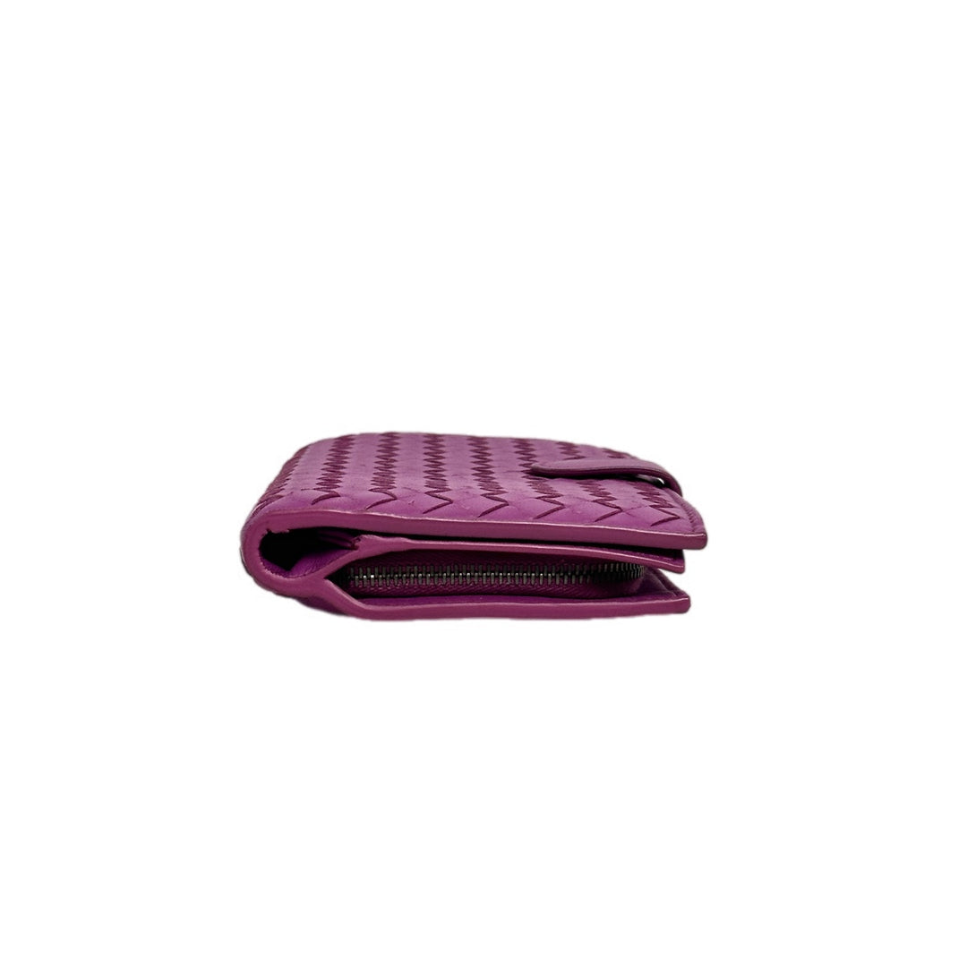 Bottega Veneta Purple Wallet