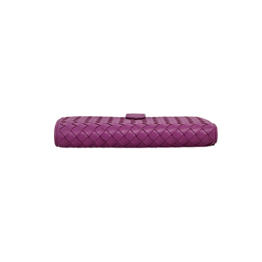 Bottega Veneta Purple Wallet