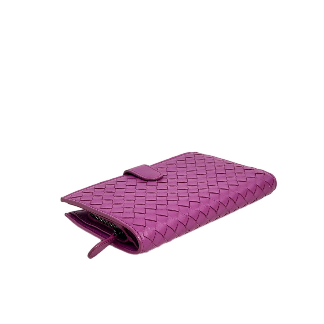 Bottega Veneta Purple Wallet
