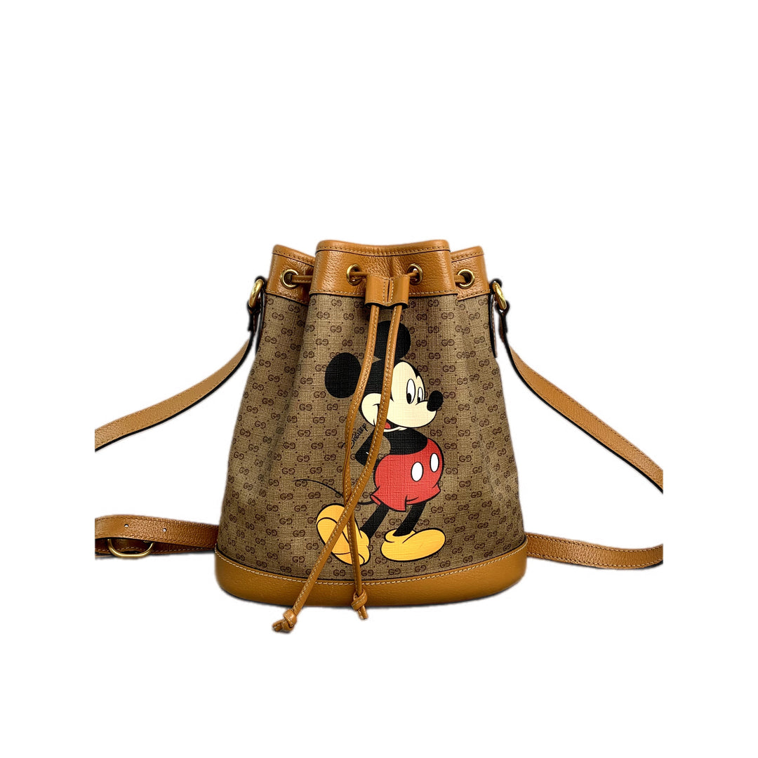 Gucci x Disney GG Supreme Bucket Bag