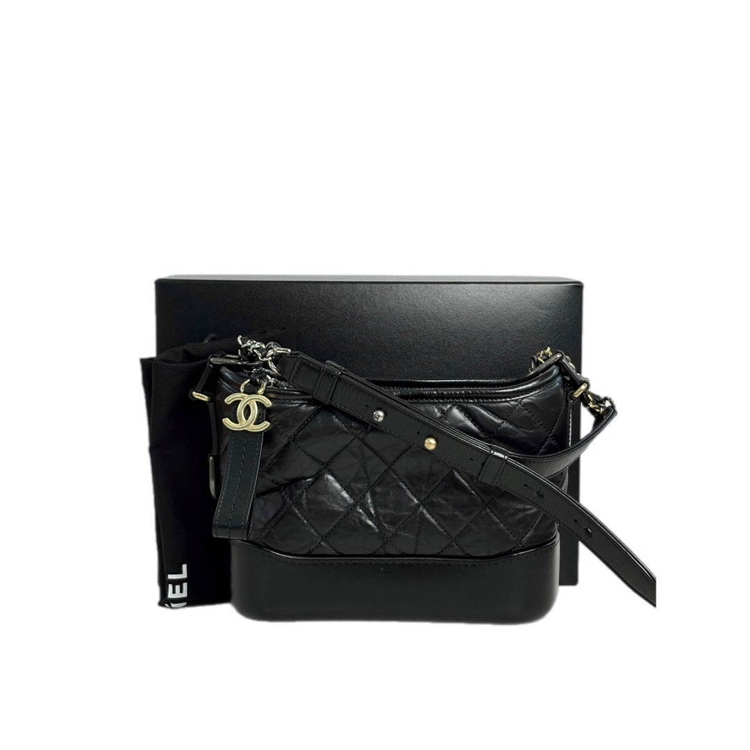 Chanel Black Gabrielle Small Bag