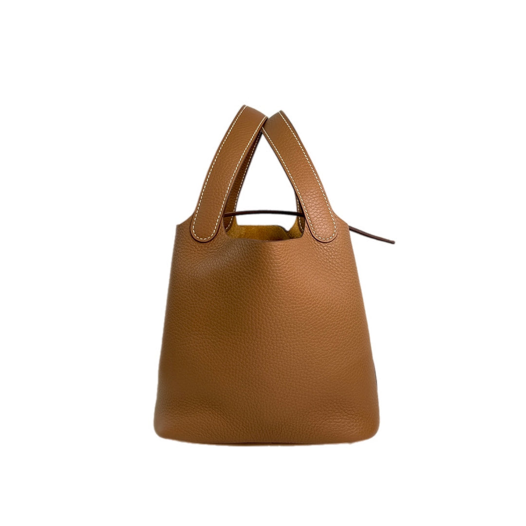 Hermes Picotin 18cm Bag TC Gold