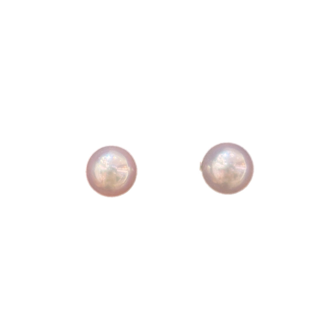 Tiffany Akoya pearl earrings 18k gold
