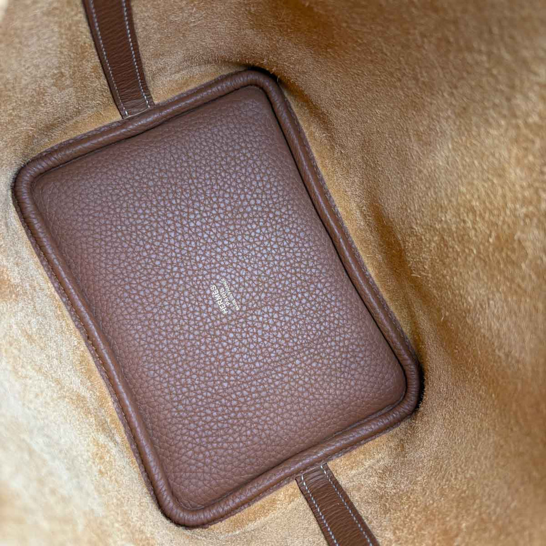 Hermes Picotin 18cm Bag TC Gold