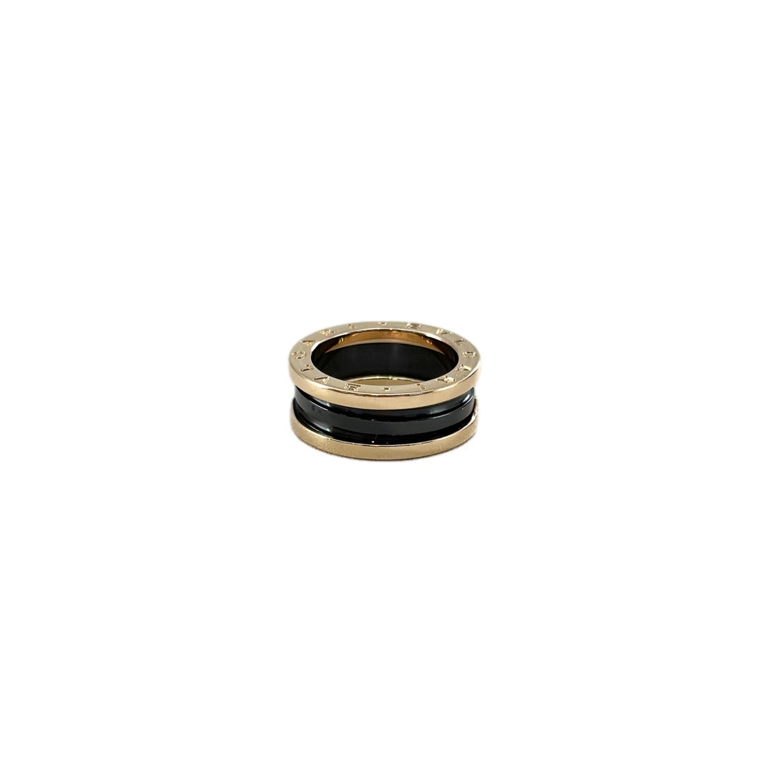 Bvlgari B Zero1 Ring Black Ceramic #53