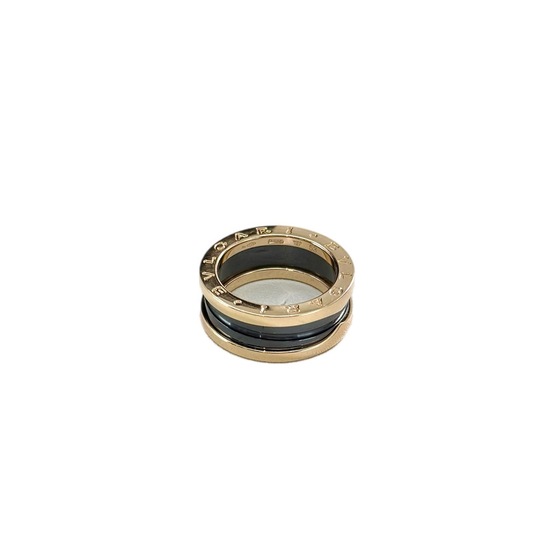Bvlgari B Zero1 Ring Black Ceramic #53