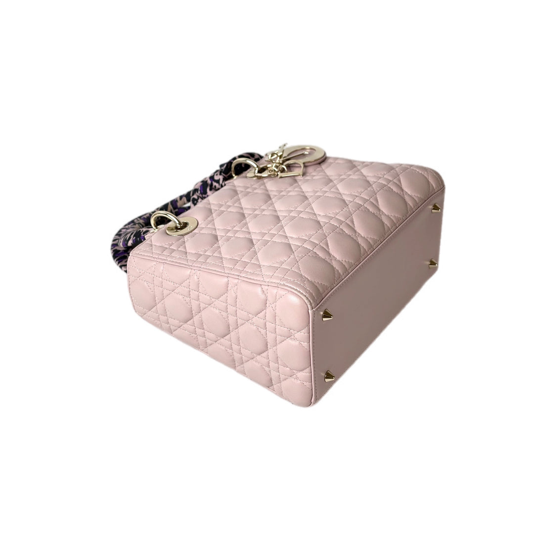 Dior Lady Dior Bag Medium Nude Pink