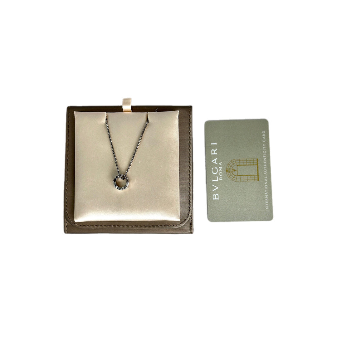 Bvlgari Serpenti Viper Necklace White Diamond