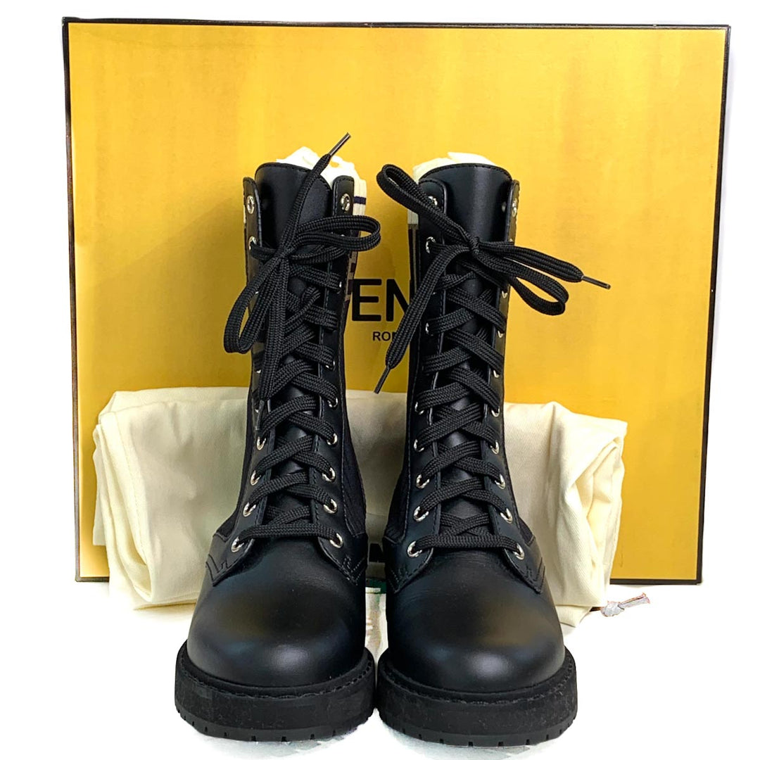 Fendi Black Rockoko Boots #35