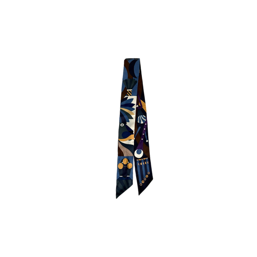 Hermes Used Silk Twilly