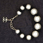 Chanel CC Logo Peal Bracelet A16 K - Jiaxyk