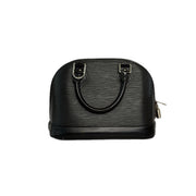 Louis Vuitton Alma Black Epi BB Bag