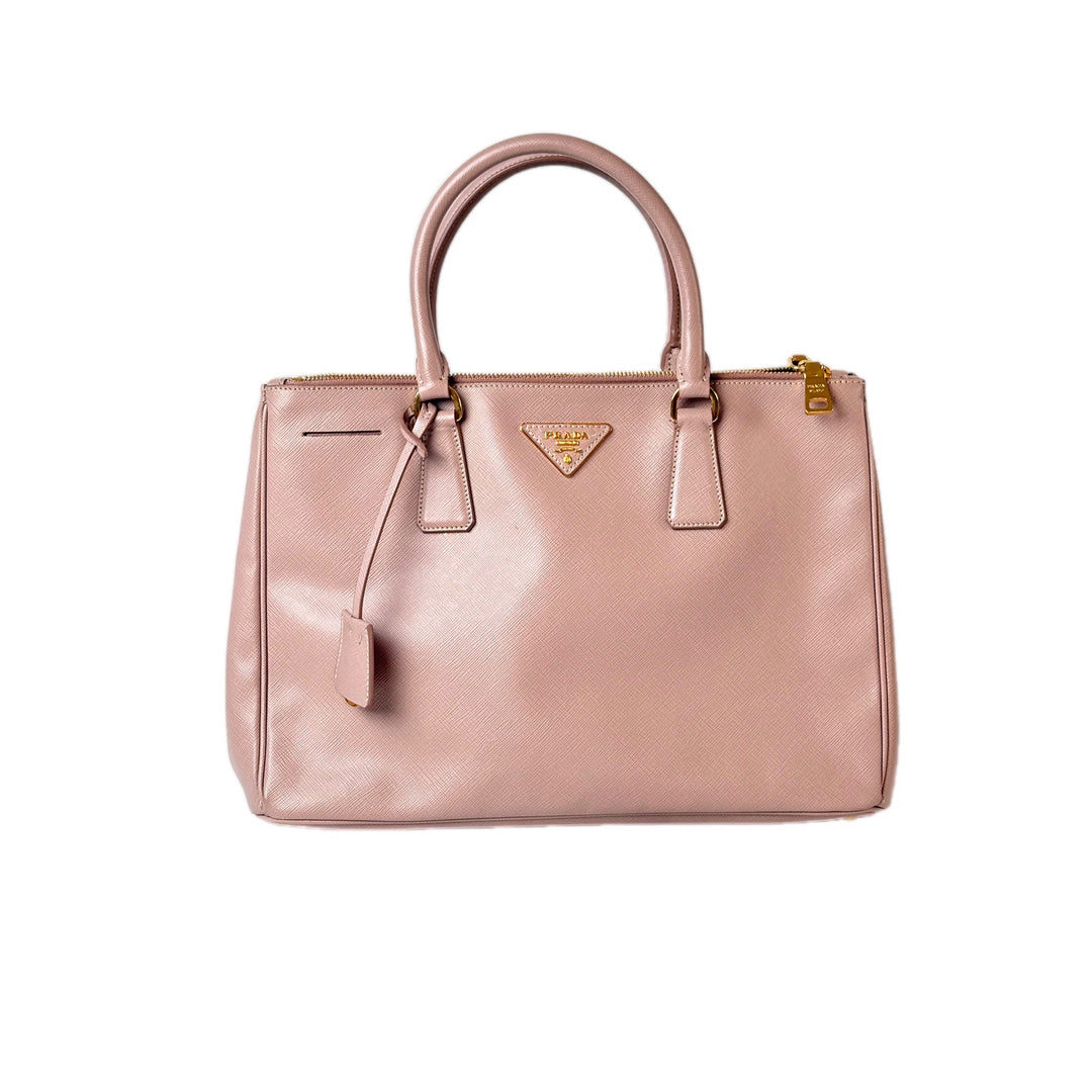 Prada Saffiano MM Pink Bag