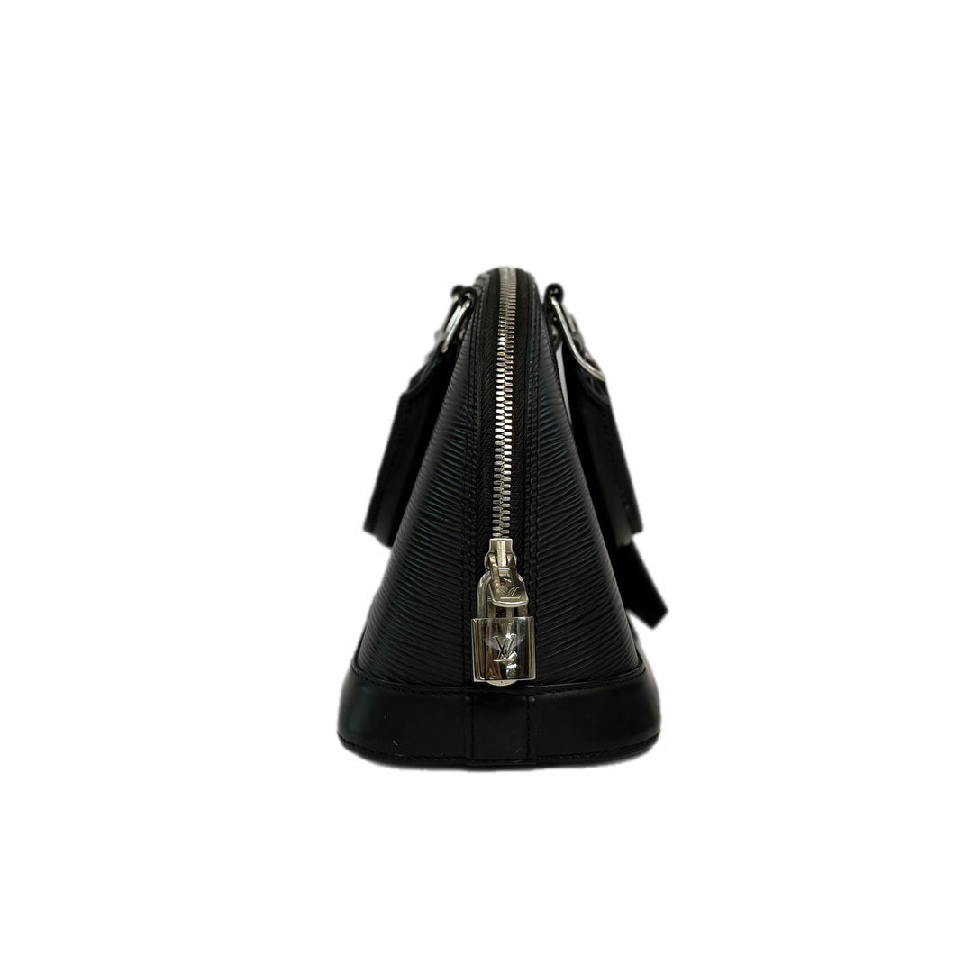 Louis Vuitton Alma Black Epi BB Bag