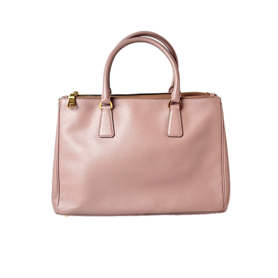 Prada Saffiano MM Pink Bag