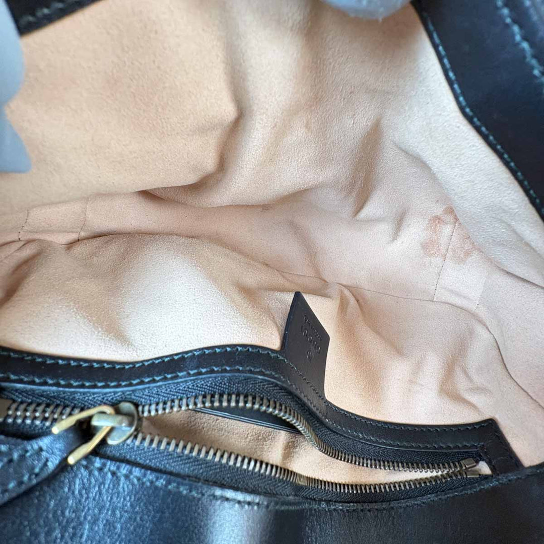 Gucci Black GG Marmont  Small Bag