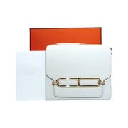 Hermes Roulis  Mini Bag M4 Gris Pale Swift