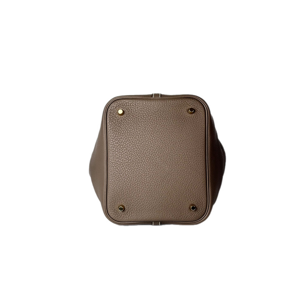 Hermes Picotin 22cm Bag TC Etoupe