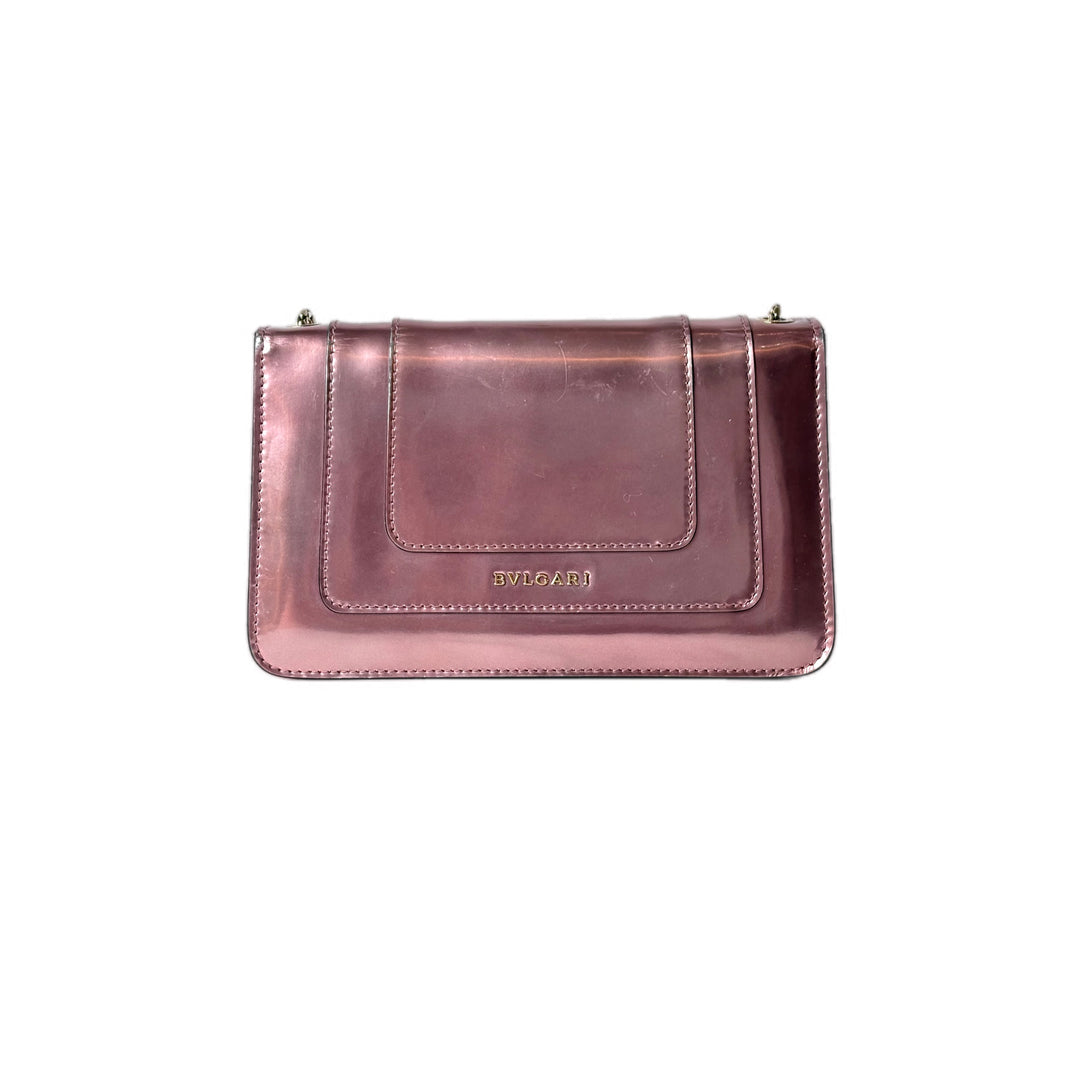 Bvlgari Mini Pink Serpenti Chain Bag