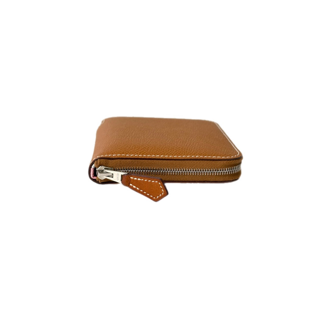 Hermes Epsom Silk In  Compact wallet