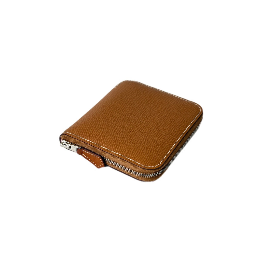 Hermes Epsom Silk In  Compact wallet