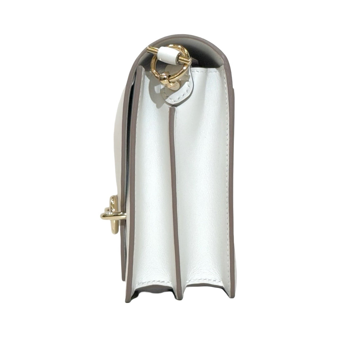 Hermes Roulis  Mini Bag M4 Gris Pale Swift
