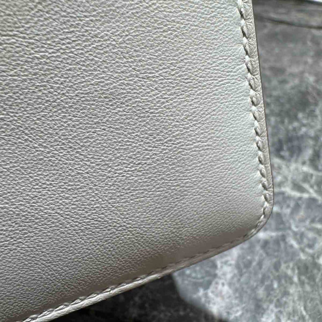 Hermes Roulis  Mini Bag M4 Gris Pale Swift