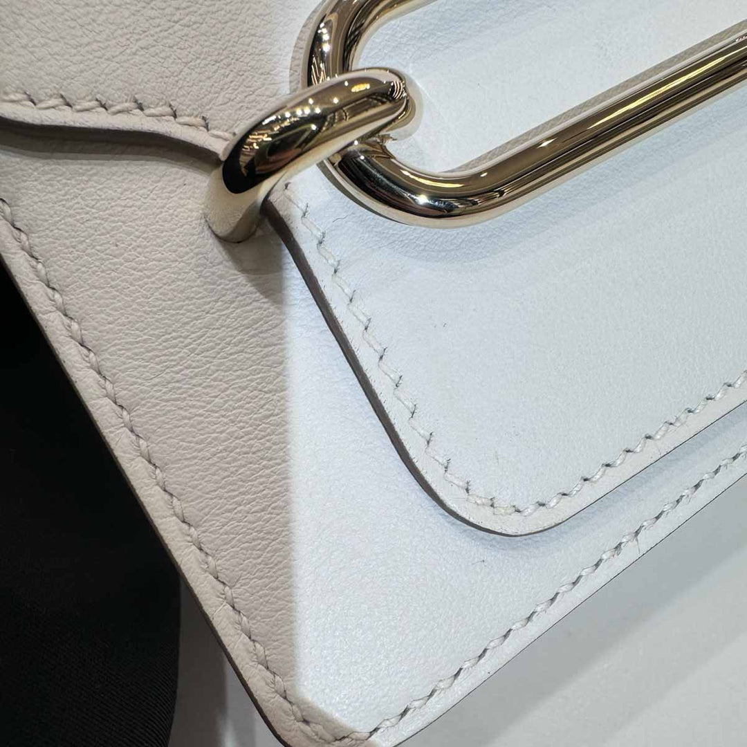 Hermes Roulis  Mini Bag M4 Gris Pale Swift