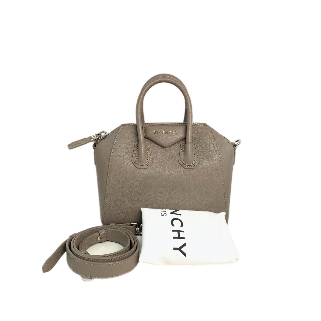 Givenchy Small Grey Antigona Bag