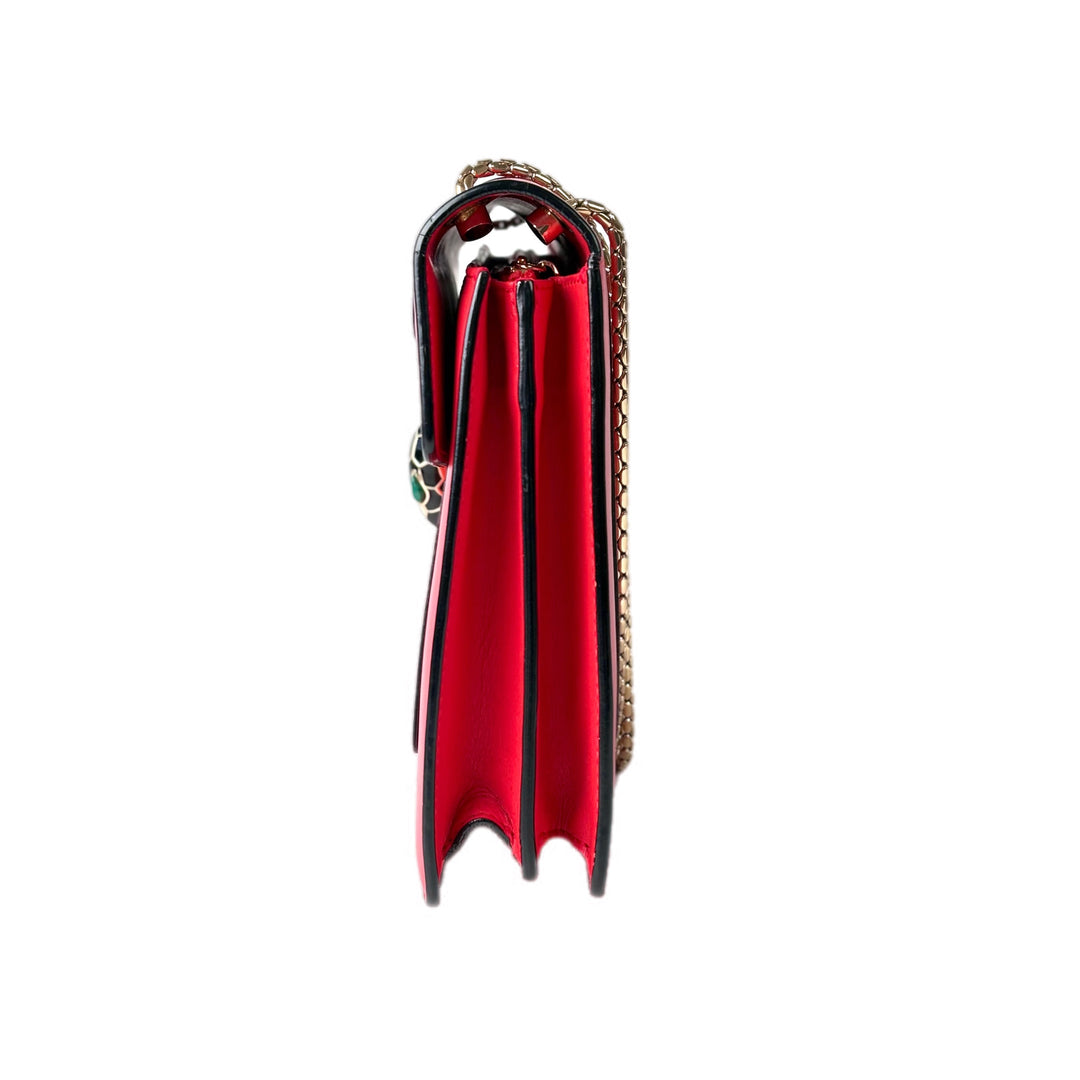 Bvlgari Serpenti Red Bag Cross Body Bag