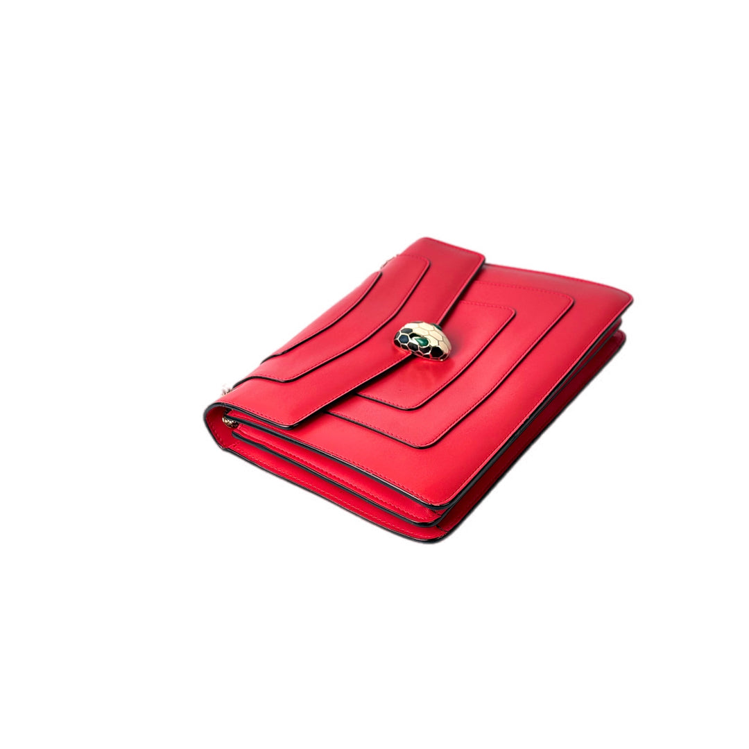 Bvlgari Serpenti Red Bag Cross Body Bag