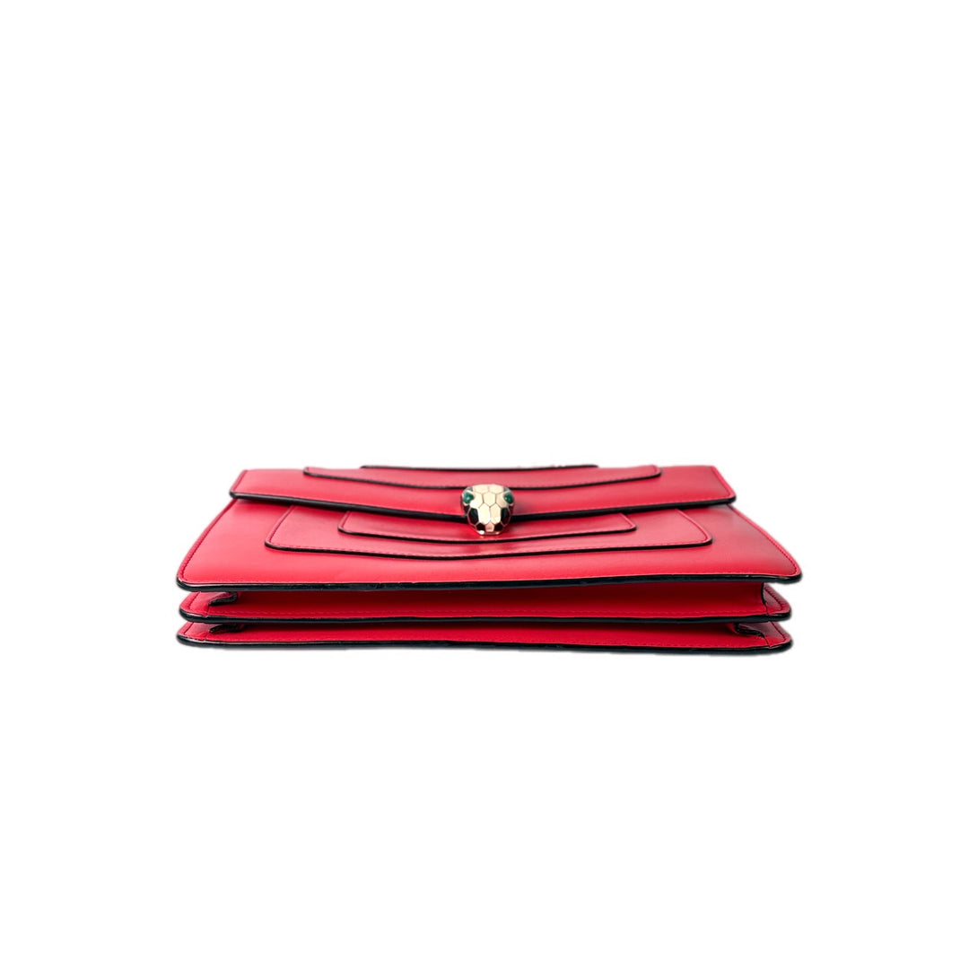 Bvlgari Serpenti Red Bag Cross Body Bag