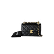 Chanel Black top handle Chain Bag