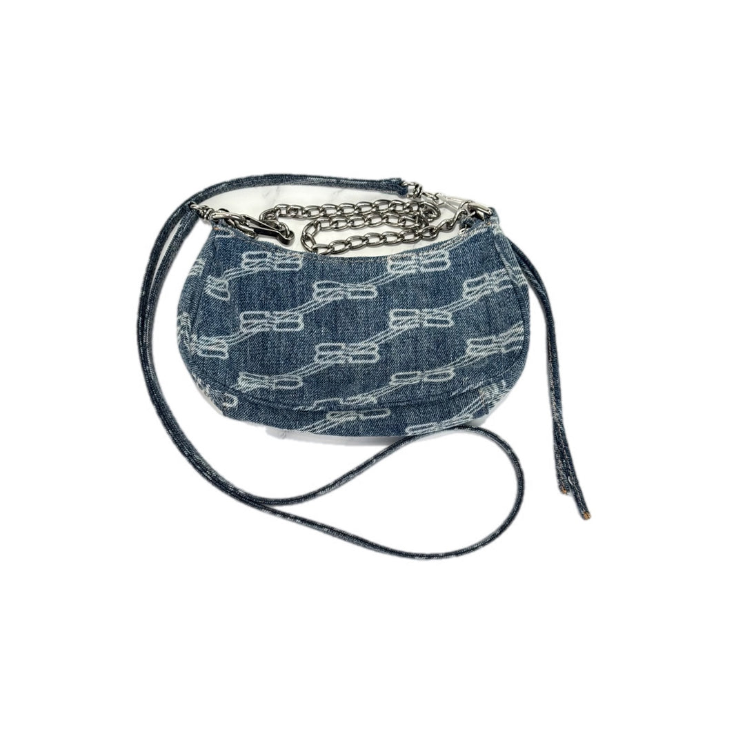 Balenciaga Le Cagole Mini Denim Bag