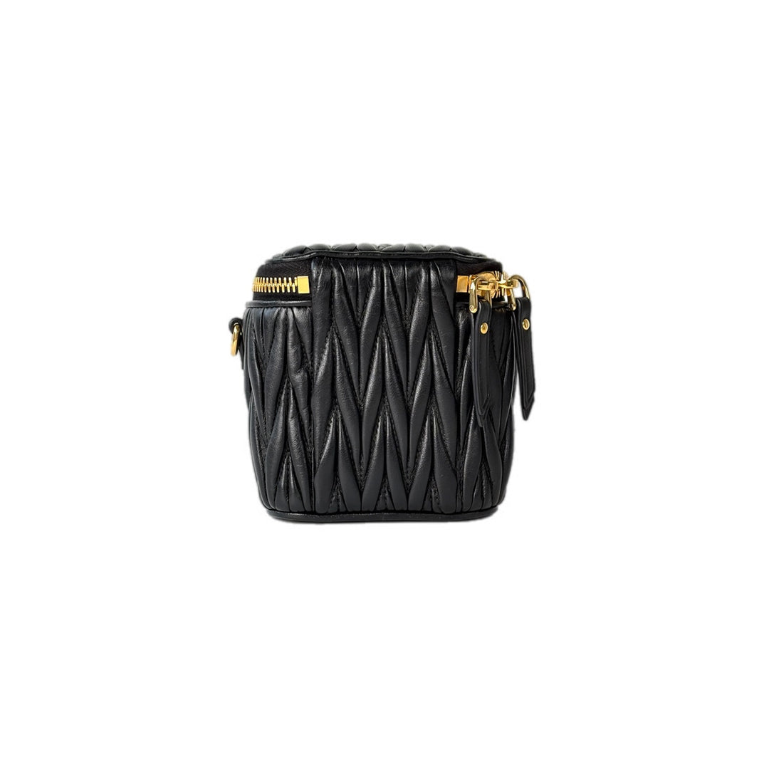 Miumiu Black Vanity Box  Bag