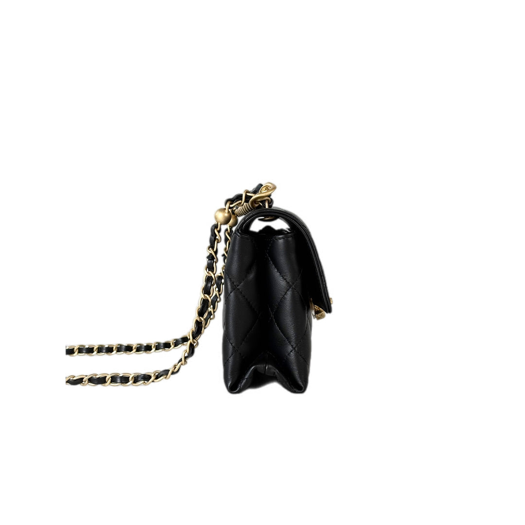 Chanel Black top handle Chain Bag