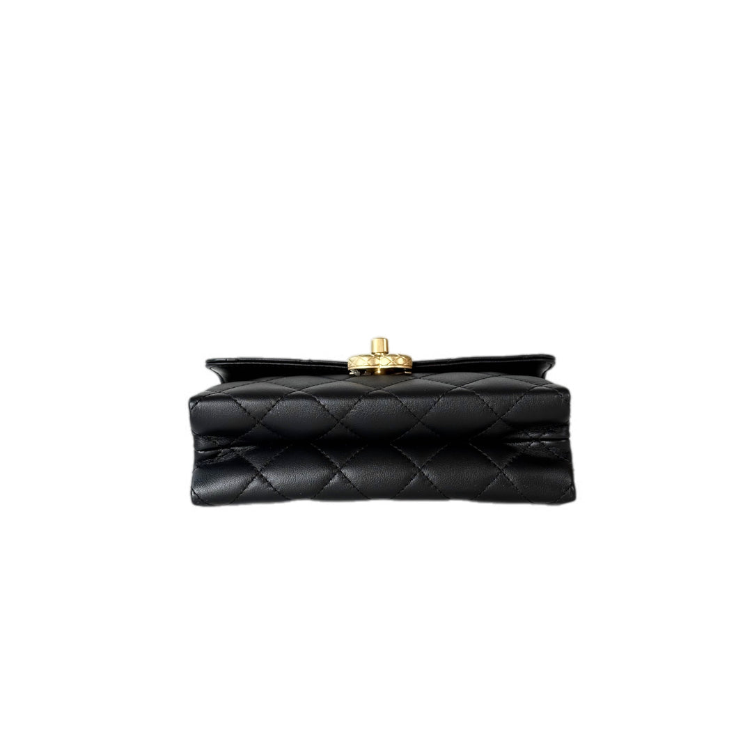 Chanel Black top handle Chain Bag