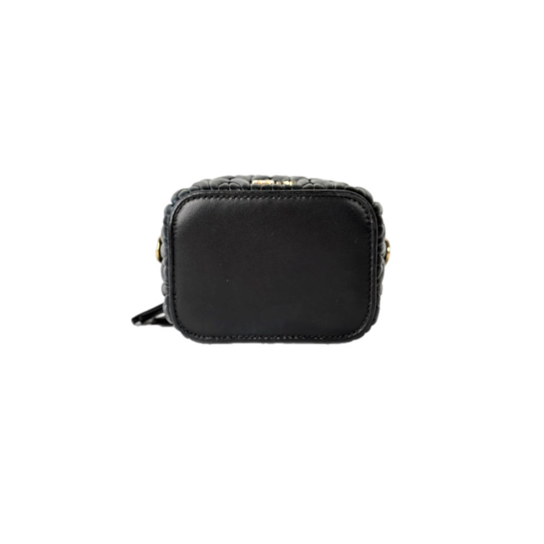 Miumiu Black Vanity Box  Bag