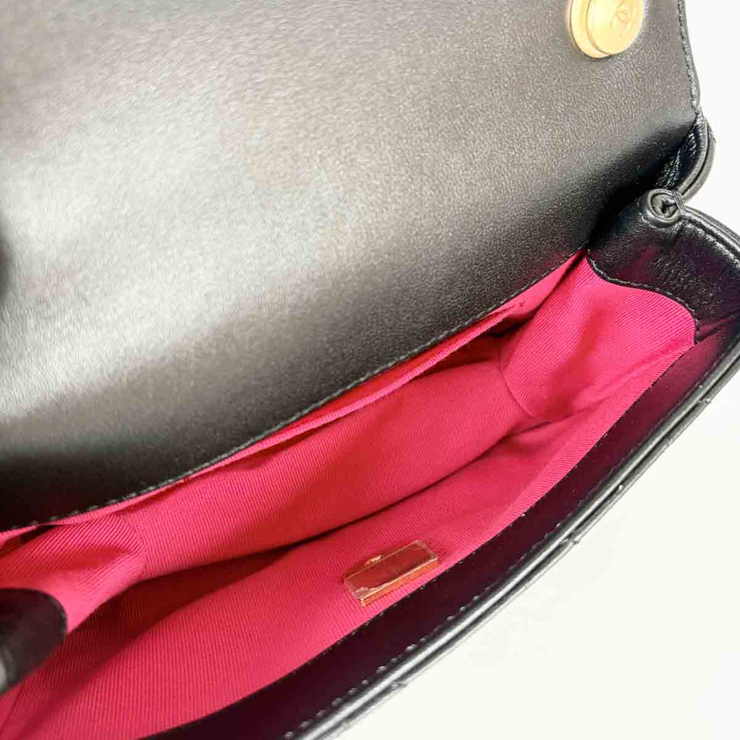 Chanel Black top handle Chain Bag