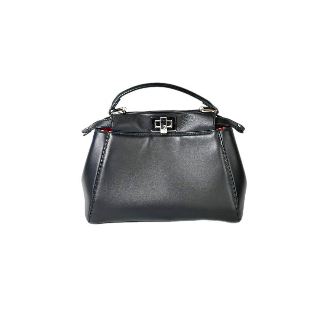 Fendi Peekaboo Mini Black/Red Bag