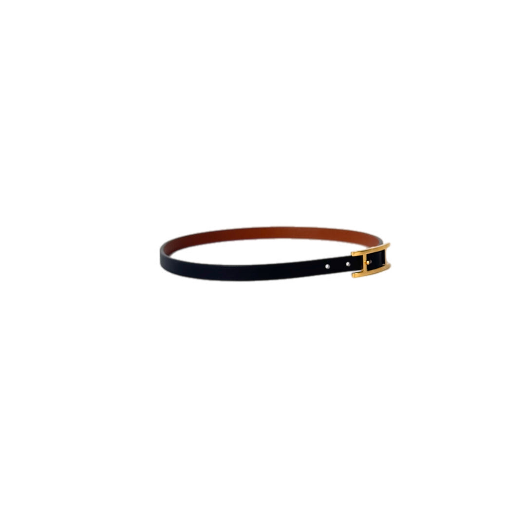 Hermes black bracelet S