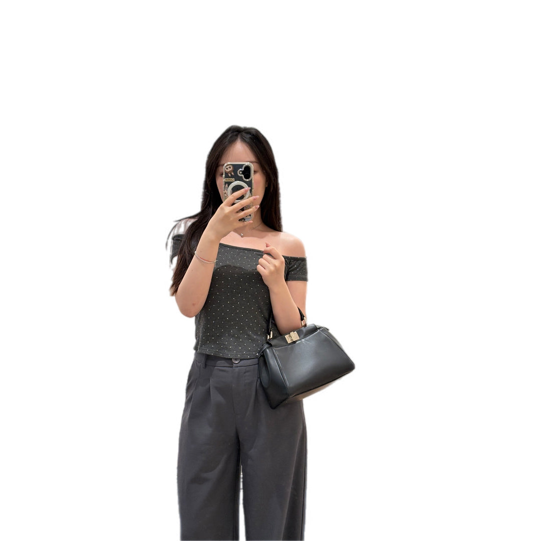 Fendi Peekaboo Mini Black/Red Bag