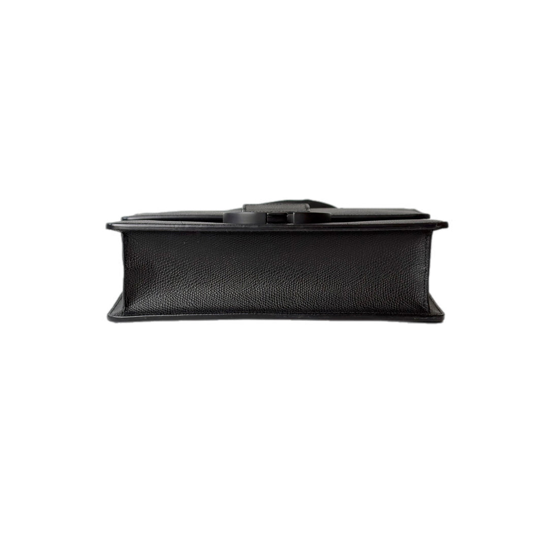 Dior 30 Montaigne Medium SO Black Leather Bag