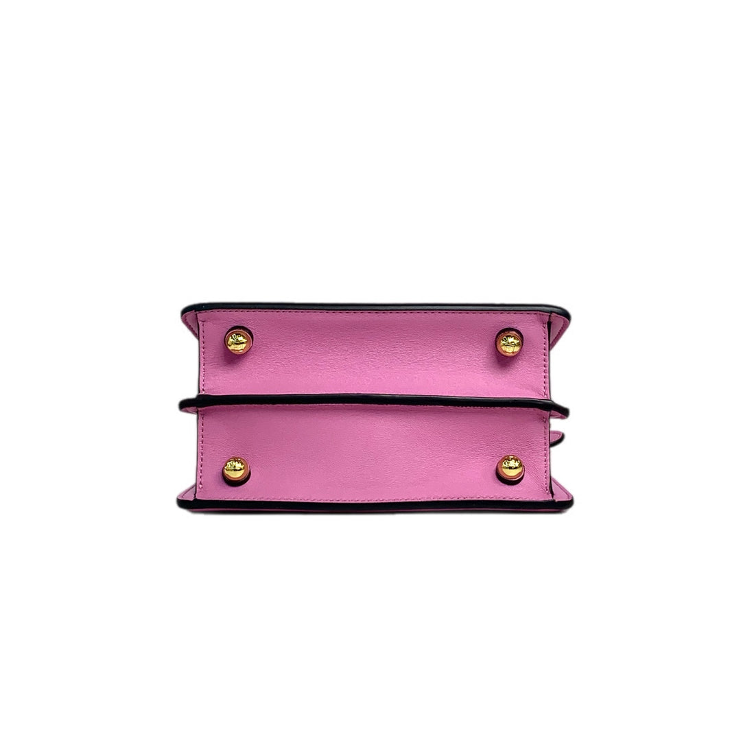 Fendi Mini Peekaboo Pink Bag