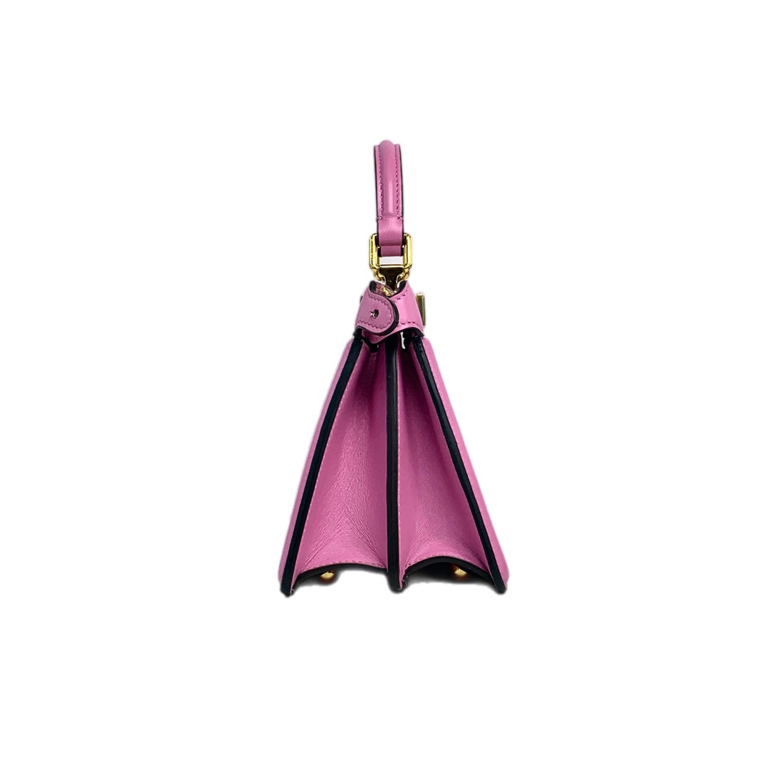 Fendi Mini Peekaboo Pink Bag