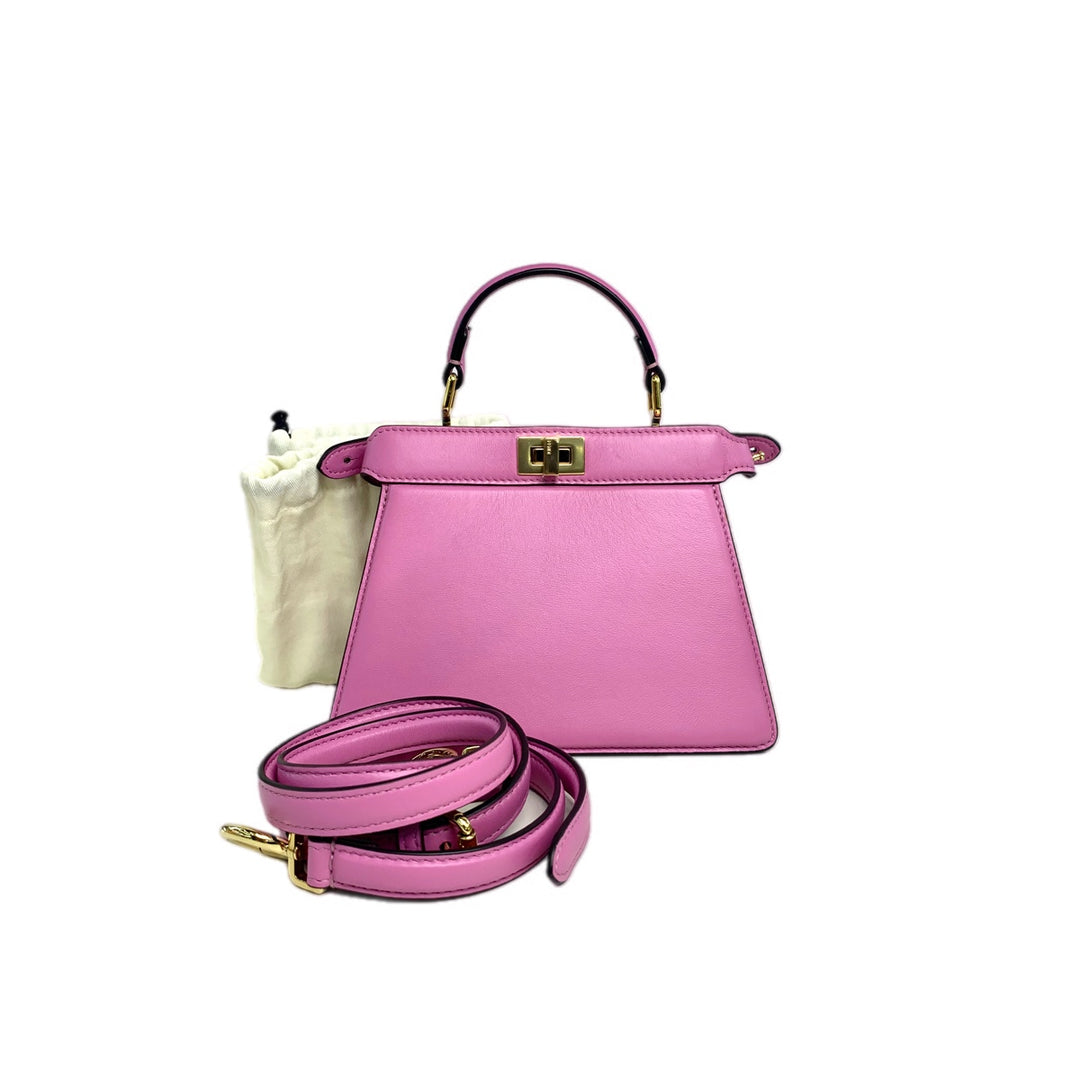 Fendi Mini Peekaboo Pink Bag