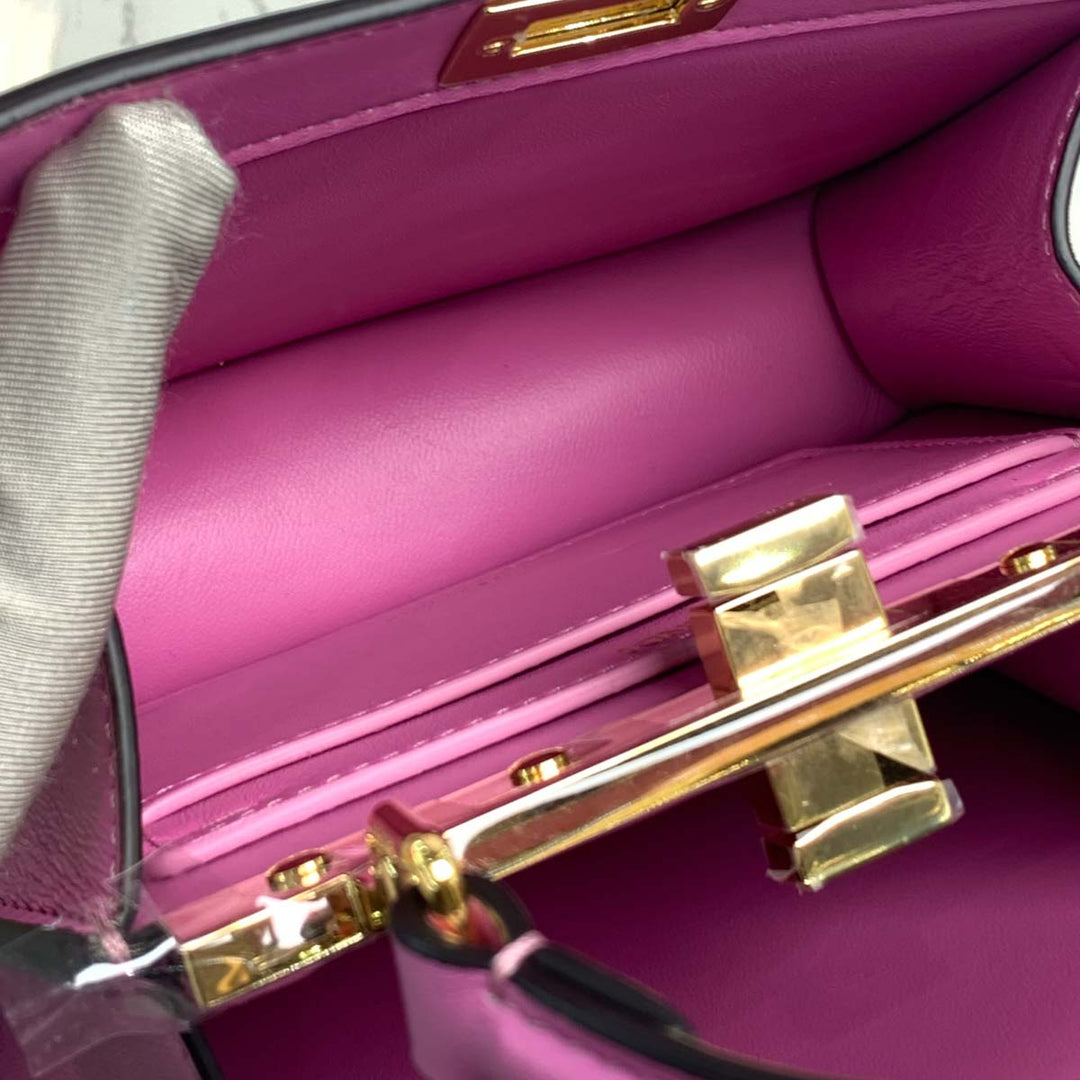 Fendi Mini Peekaboo Pink Bag