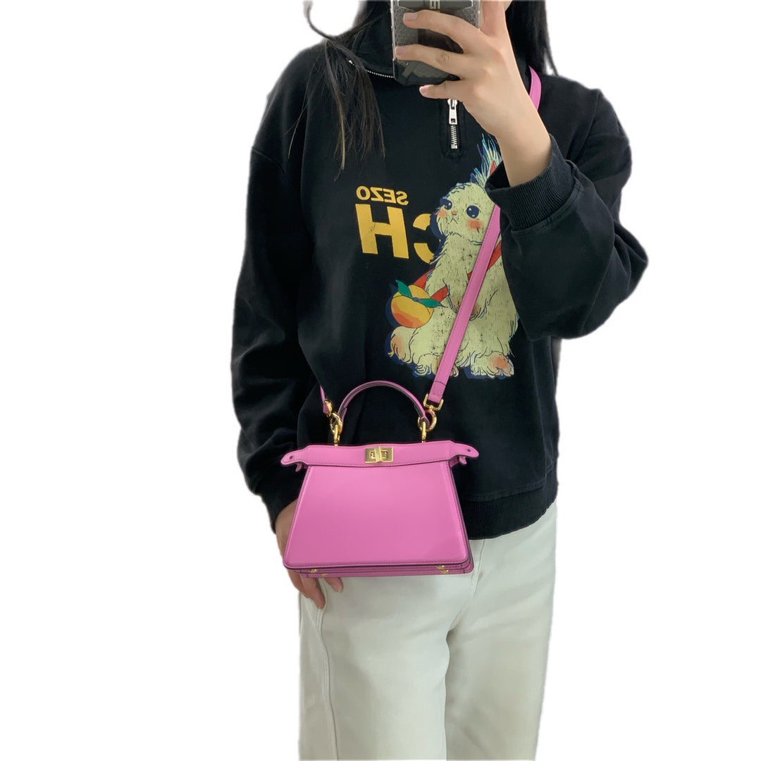 Fendi Mini Peekaboo Pink Bag