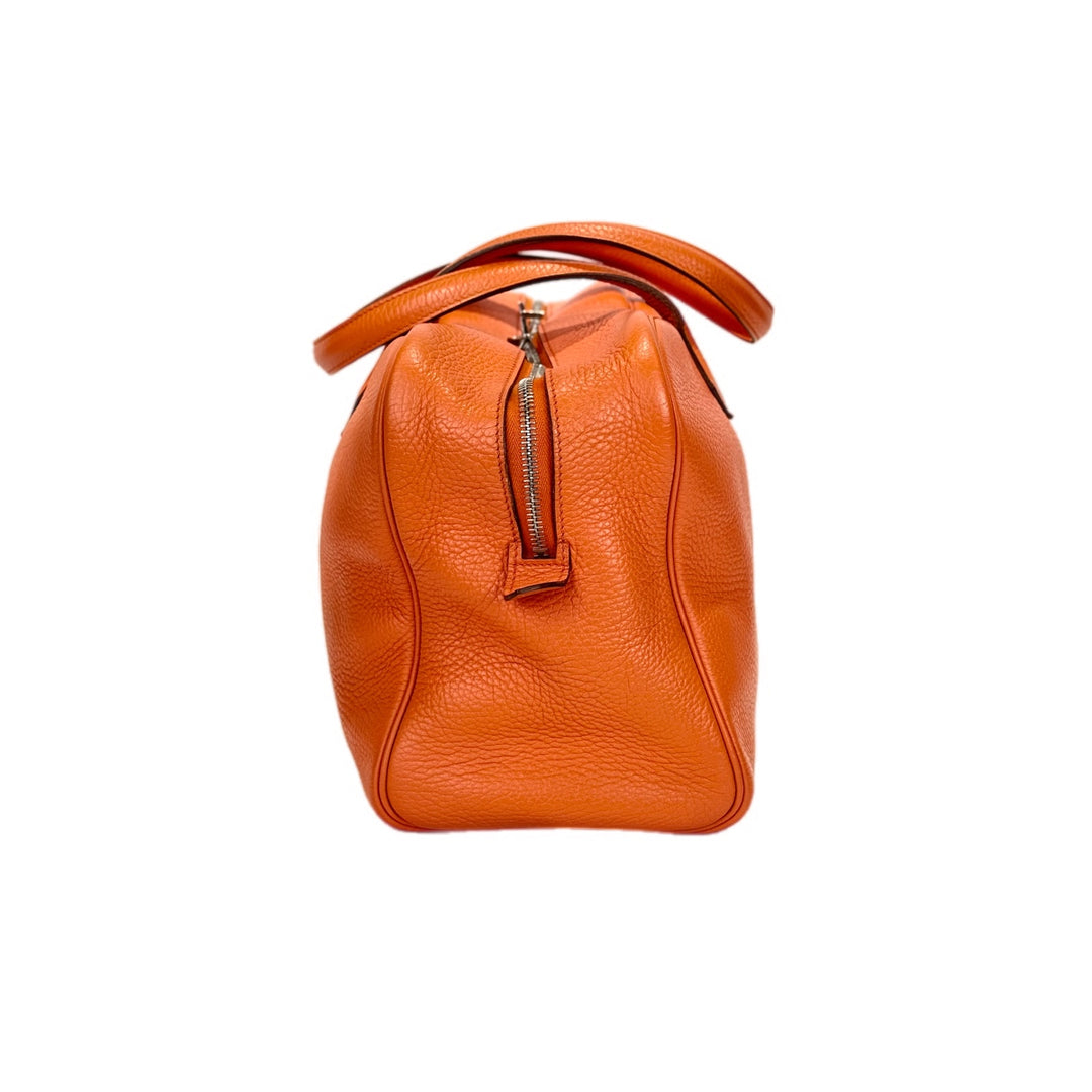 Hermes Orange Victoria Bag